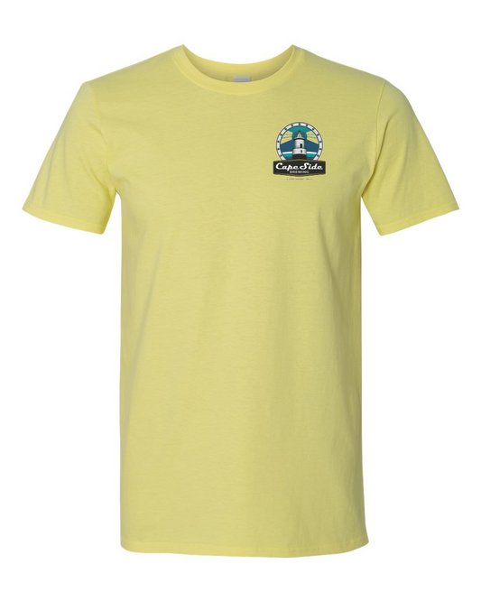 Cape Side Brewing Facade Unisex Softstyle® T-Shirt - 64000