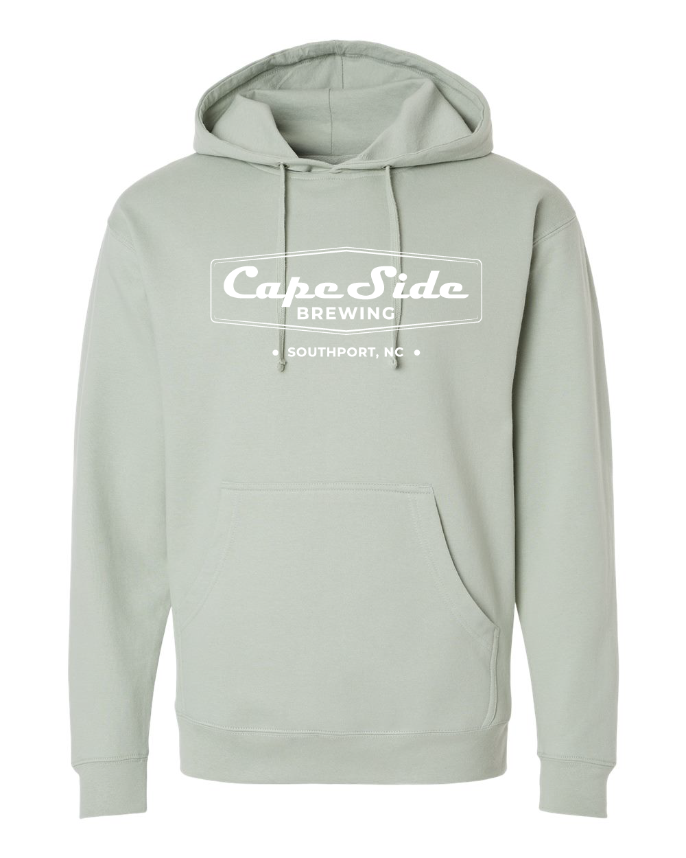 Cape Side Brewing Badge Unisex Midweight Hooded Sweatshirt - SS4500