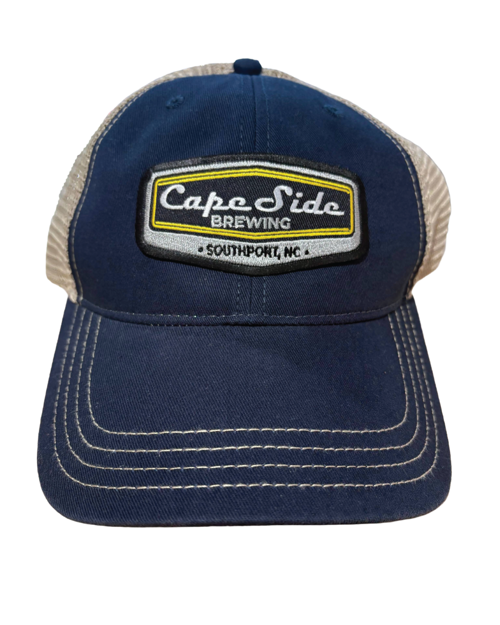 Cape Side Brewing Embroidered Patch Richardson Garment Washed Trucker Cap - 111
