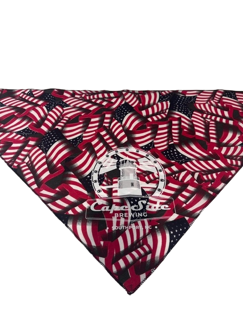 Cape Side Brewing USA Made Dog Bandana - #3905