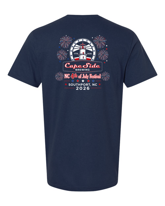 Cape Side Brewing Limited Edition 4th Unisex Softstyle® T-Shirt - 64000