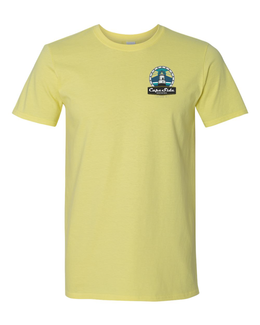 Cape Side Brewing Facade Unisex Softstyle® T-Shirt - 64000